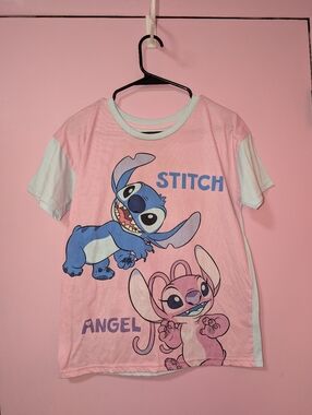 Disney Stitch and Angel T-Shirt